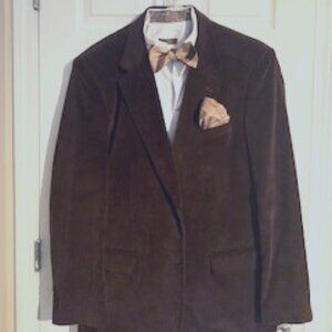 Mens Brown Corduroy Jacket